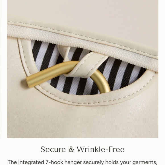 Garment Bag for Travel Faux Leather - Picture 7 of 12